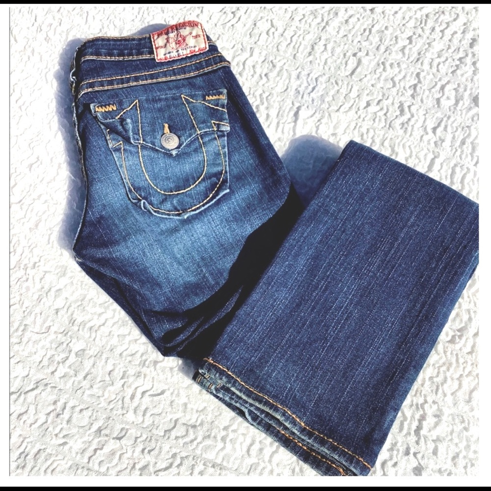 ๐HP 26/31 True Religion โBILLY BIG Tโ Straight Jeans - Picture 6 of 16